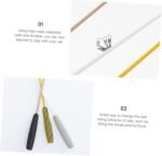 3sets DIY Cat Teaser Sticks Interactive Cat Wand Retractable Feature Pet Toys for Hunting Instincts 3pcs*3 - Image 7