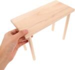 GARVALON Hamster Cage Wooden Platform 12x25cm Small Animal Activity Stand with 18cm Height Pet Resting Toy - Image 5