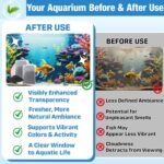 8-Pack A1384 Activated Carbon Filter Inserts Compatible with Aqua Clear 50/Fluval 50 Aquarium, Charcoal Media Bags Fit 20-50 Gallon Freshwater and Saltwater Tanks - Image 8