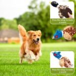 Stuffing-Free Duck Dog Toys, 2 Pack Plush Squeaky Toys with 8 Total Squeakers for Small Medium Dogs, Hollow Body Dog Toys for Interactive Play - Image 5