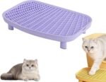 Litter Box Step, Waterproof & Litter Catcher Tray, Tracking for Easy Litter-Box Cleaning Mat and - Image 3