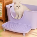 Litter Box Step, Waterproof & Litter Catcher Tray, Tracking for Easy Litter-Box Cleaning Mat and - Image 5