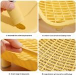 Litter Box Step, Waterproof & Litter Catcher Tray, Tracking for Easy Litter-Box Cleaning Mat and - Image 9
