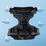 Voyager by Best Pet Supplies -Dual-Attachment No-Pull Adjustable Harness with 3M Reflective Technology, (Black, Small), 211-BK-S - Image 6