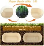 100Pcs 17 oz Paper Bowls with Lid, Disposable Salad Bowls with Lids, Microwave Safe Paper Take Out Food Containers for Meal Prep - Image 4