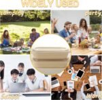 100Pcs 17 oz Paper Bowls with Lid, Disposable Salad Bowls with Lids, Microwave Safe Paper Take Out Food Containers for Meal Prep - Image 7