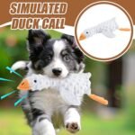 Duck Squeaky Dog Toys - Squeak Plush Dog Toy | Crinkle Dog Toy For Small | Teeth Cleaning Cute Soft Pet Treat | Funny Interactive Crinkle Treat Hiding Puzzle For Chewing | Plush No Chew And Play - Image 3