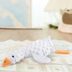 Duck Squeaky Dog Toys - Squeak Plush Dog Toy | Crinkle Dog Toy For Small | Teeth Cleaning Cute Soft Pet Treat | Funny Interactive Crinkle Treat Hiding Puzzle For Chewing | Plush No Chew And Play - Image 4