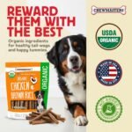 Chewmasters Organic Chicken & Brown Rice Dog Treats, 2 Pound Bag, 100% Organic, Made in The USA, Corn, Soy & Wheat Free, No by-Products, Real Meat Dog Treat - Image 7