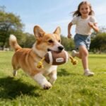 Stuffed Dog Toys - Tug of War Pet Supplies,Sports Ball Design Dog Interactive Toys with Cotton Rope - for Bite Pull Play Boredom Tug of War Indoor Outdoor - Image 4