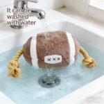 Stuffed Dog Toys - Tug of War Pet Supplies,Sports Ball Design Dog Interactive Toys with Cotton Rope - for Bite Pull Play Boredom Tug of War Indoor Outdoor - Image 6