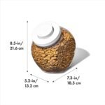 OXO Good Grips Pet POP Container – 3.0 Qt/2.8 L | Ideal for up to 2lbs of treats | Airtight Dog and Cat Food Storage Container | BPA Free - Image 3
