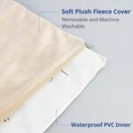 NICREW Cat Heating Pad, Temperature Adjustable Heated Cat Bed with Auto Shut Off Timer, Indoor Pet Heated Bed Mat for Cats and Dogs, 17.7 x 15.7 Inches, 55W - Image 7