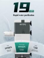 UPETTOOLS Pro 4 in 1 Aquarium Internal Filter ，Internal Filter with Fish Safe，Filtration Rainfall Oxygen Pump Wave Maker for 5 to 30 Litre Tanks 6W Models - Image 7