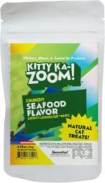 Jellyfish Toy and Seafood Treat Bundle for Cats | High Potency Hand Harvested Fresh Catnip | Soft Plush for Engaging Play | Low Calorie Carefully Crafted Treats - Image 5