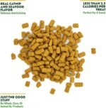 Jellyfish Toy and Seafood Treat Bundle for Cats | High Potency Hand Harvested Fresh Catnip | Soft Plush for Engaging Play | Low Calorie Carefully Crafted Treats - Image 6