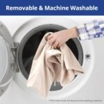 NICREW Pet Heating Pad for Dogs and Cats, Heated Cat Bed with Steel-Wrapped Cord and Soft Fleece Cover, 17.7 x 15.7 Inches, 30 Watts - Image 8