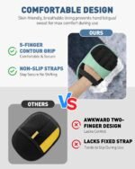 Magic Brush Glove Pet Hair - 2 Pack Electrostatic Grooming Removal Gloves for Dogs and Cats, The Magic Brush Pure Path Yomi Pet Grooming Needs, Fur Remover for Furniture, Clothes, Car Seats (Green) - Image 5