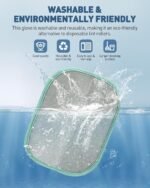 Magic Brush Glove Pet Hair - 2 Pack Electrostatic Grooming Removal Gloves for Dogs and Cats, The Magic Brush Pure Path Yomi Pet Grooming Needs, Fur Remover for Furniture, Clothes, Car Seats (Green) - Image 8