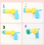 Interactive Cat Toy Launcher with 50 Colourful Pom Indoor Play Ball Shooter for Cats Toy (50pcs Balls Launcher) - Image 3