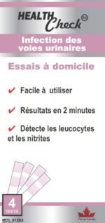 HealthCheckRx - At-Home Urinary Tract Infection Tests – 4- Individual Packaged Strips – Clinically Accurate - Detects Leukocytes & Nitrites – Results in 2 Minutes – Better Value From HealthCheckRX - Image 5