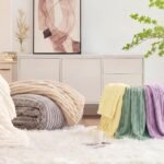 Sasttie Fluffy Comforter Set Queen 3 Pieces - Super Soft & Fuzzy Cream White Comforter Set for Winter Warm Fleece Bedding, 1 Luxury Heavy Faux Fur Down Alternative Comforter with 2 Pillow Cases - Image 10