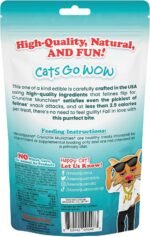 Meowijuana Crunchie Munchie Catnip Treats Bundle | 2 Seafood Medley and 1 Chicken | Made with Organic Catnip | Produced in The USA | Low Calorie Cat Snack - Image 9