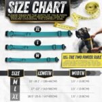 PICKLE WICKLE Tacticozy Comfort Collar - Durable High Density Nylon - Quick Release Buckle - Comfort Grip Handle - Soft Neoprene Padding - Adjustable Length (Pink, Extra Large) - Image 5