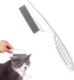 Flea And Tick Comb For Dogs,With Non-slip Handle Dog Brush For Flea - Tick Comb, Cat Grooming Set, Effective Float Hair Remover For Pet - Image 9
