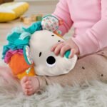 Fisher-Price Baby Toy Cuddle ‘n Snuggle Hedgehog Plush with Sounds for Sensory Developmental Play Newborns Ages 3+ Months - Image 5