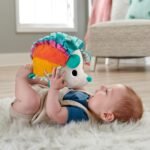 Fisher-Price Baby Toy Cuddle ‘n Snuggle Hedgehog Plush with Sounds for Sensory Developmental Play Newborns Ages 3+ Months - Image 7