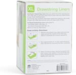 So Phresh Drawstring Cat Litter Box Liners 38.3" L X 16.3" W Count of 30 - Image 3