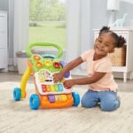 VTech Sit-to-Stand Learning Walker (Frustration Free Packaging - English Version), Orange - Image 6