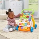 VTech Sit-to-Stand Learning Walker (Frustration Free Packaging - English Version), Orange - Image 9
