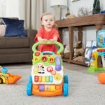 VTech Sit-to-Stand Learning Walker (Frustration Free Packaging - English Version), Orange - Image 17