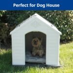 Outdoor Heated Cat Bed, Soft Pet Heating Pad with Steel-Wrapped Cord, Outside Pet Warmer for Feral Cats and Dogs, 19.7" x 15.7", 40 Watts, Gray - Image 8