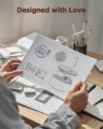 Cat Water Fountain for Cats Indoor: 2.4L Cat Fountains for Drinking - Quiet Pet Water Dispenser - Automatic Pet Watering Bowls for Cats - Black Kitten Waterer Supplies - for Small/Medium Animals - Image 6