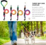 3 Way Dog Leash, 75 Inch Dog Leash Detachable 360 Swivel No Tangle with Soft Padded Handle for Small/Medium Dogs PT048 - Image 4