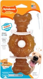 Nylabone Puppy Ring Bone, Wolf - Image 10