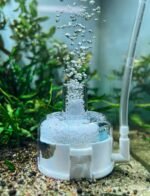 UPETTOOLS Mini Aquarium Sponge Filter, Small Fish Tank Filter Submersible Fish Filter Built-in Air Bubble Stone and Bio Balls for Fish Tanks up to 5 Gallon (Air Pump Not Included) - Image 3