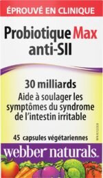 Webber Naturals Probiotic Max IBS Support, 30 Billion Active Cells, 5 Probiotic Strains, 45 Capsules, Helps Reduce Symptoms of Irritable Bowel Syndrome, Vegetarian - Image 9