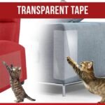 Ronton Cat Scratch Furniture Protector – Double Sided - Anti Cats Scratching Sticky Tape - No-Residue for Couch, Doors & Walls - 10 Sheets - XL 17" L 12" W Furniture Protectors – Clear Training Tape - Image 8