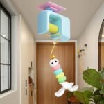Self Adhesive Ceiling Cat Teaser, Meowvo Upgraded Smart Ceiling Cat Teaser | Interactive Electric Pussy Toy with Self Adhesive Suction Cup Indoor Door Frame Hanging - Image 8