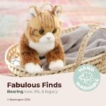 Bearington Collection Plush Stuffed Animal Orange Tabby Maine Coon Cat, Kitten 15 inches - Image 4
