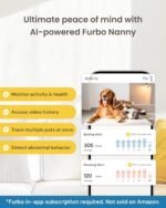 Furbo Mini 360° [Subscription Required] New 2K QHD Pet Camera - Unlock w/Paid Plan: Dog & Cat Safety Alerts, Rotating Treat Toss w/ 2-Way Speaker Smart Cam (Low Risk, 3mo Min. Cancel Anytime) - Image 9
