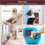 Pet Nail Sandpaper - Pet Scratching Sandpaper, 3 Pcs Dog Scratch Board Replaceable Sticky Back Sand Paper, 20 X 10 Inch Pets Scratch Liner for Litter Box, Furniture, Or Dog Board - Image 5