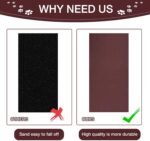 Pet Nail Sandpaper - Pet Scratching Sandpaper, 3 Pcs Dog Scratch Board Replaceable Sticky Back Sand Paper, 20 X 10 Inch Pets Scratch Liner for Litter Box, Furniture, Or Dog Board - Image 9