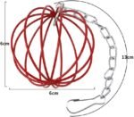 zolyet Stainless Steel Grass Feeder Pet Hay Feeding Device for Rabbits Dutch Pigs Hamsters Rodents - Image 3