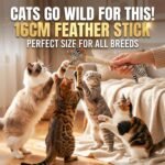 Cat Toys,3 Pack Silvervine Cat Feather Toy Kitten Chew Stick Catnip Treat with Bell for Cleaning Teeth Indoor Kitty Teaser Wand Molar Snack Interactive Pet Rabbit Bunny Hamster - Image 7
