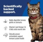 Hill's Science Diet Sensitive Stomach & Skin, Adult 1-6, Stomach & Skin Sensitivity Support, Wet Cat Food, Chicken & Beef Stew, 2.8 oz Pouch, Case of 24 - Image 5